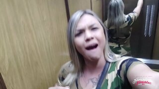 Hot chick suge kuk, og venn, d.